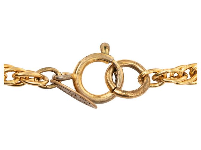 Collana a catena Chanel Vintage Coco Mark D'oro - vista 5