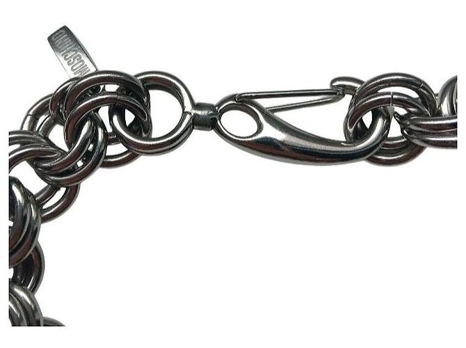 Moschino Bracciale con charm color argento - vista 5
