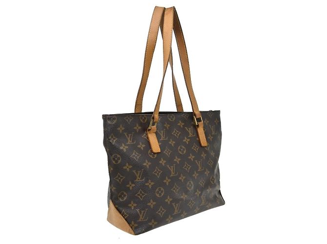 Louis Vuitton Cabas Mezzo Monogram Canvas Marrone - vista 2