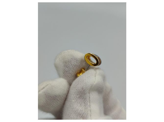 Hermès Orecchini Pop H Oro Giallo e Smalto Nero D'oro - vista 8