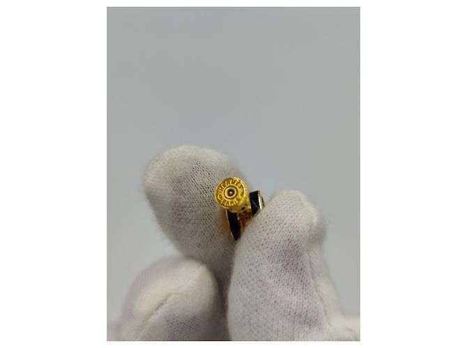 Hermès Orecchini Pop H Oro Giallo e Smalto Nero D'oro - vista 9