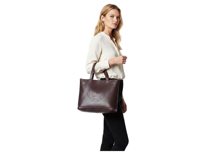 Fendi Leder Shopper Tasche Braun - Ansicht 2
