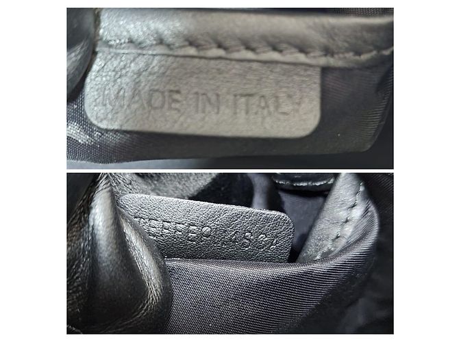 Burberry Prorsum Borsa a Tracolla Barrel Canteen Pelle Vernice - vista 2