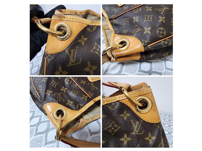 Louis Vuitton Galliera PM Monogram Canvas Marrone Beige - vista 10