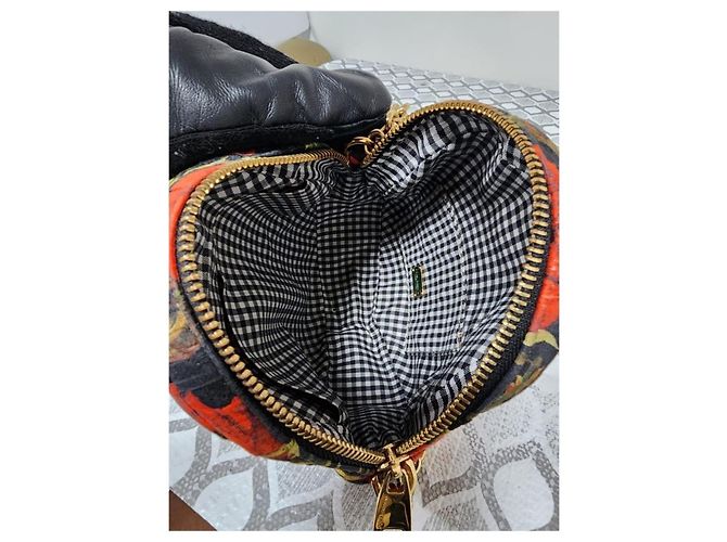 Dolce & Gabbana Borsa Miss Glam Rotonda Floreale Multicolore - vista 10