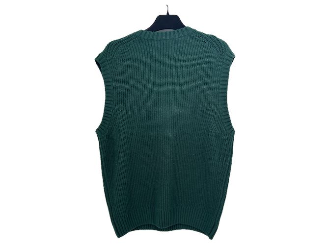 Lacoste Pull sans manches vert sapin - vue 2