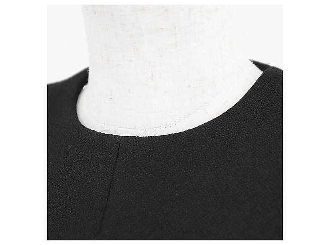 Autre Marque Satinkleid YOKO CHAN Schwarz - Ansicht 11