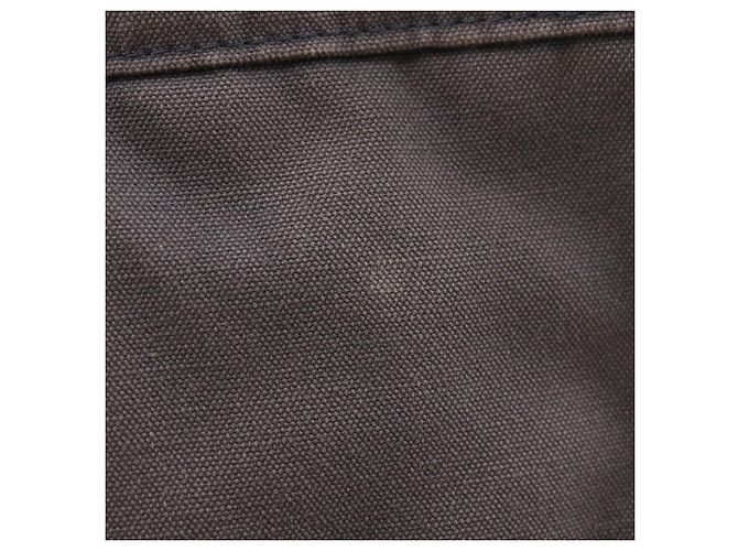 Hermès Fourre Tout MM Baumwoll-Canvas Tote Bag Ginza Limited Braun - Ansicht 12