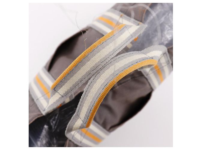 Hermès Fourre Tout MM Baumwoll-Canvas Tote Bag Ginza Limited Braun - Ansicht 5