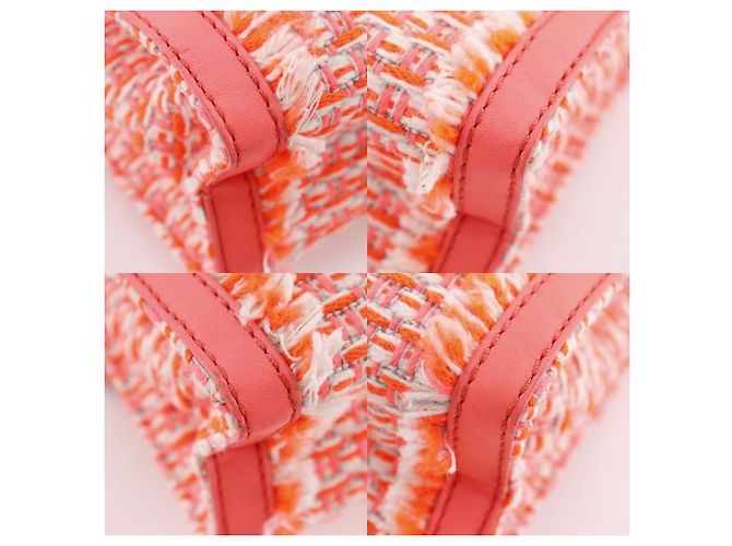 Kate Spade Tweed Schultertasche Orange - Ansicht 4