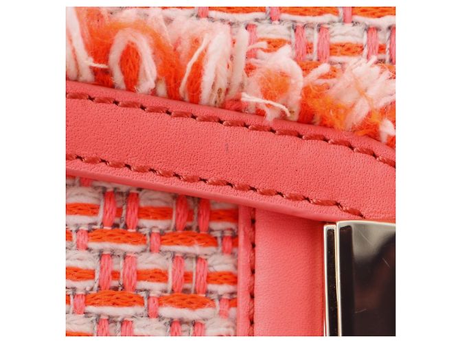 Kate Spade Tweed Schultertasche Orange - Ansicht 9