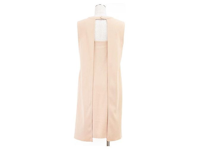 Autre Marque Ärmelloses Kleid aus Polyester von FOXEY NEW YORK Pink Beige - Ansicht 4