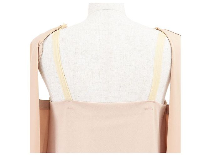 Autre Marque Ärmelloses Kleid aus Polyester von FOXEY NEW YORK Pink Beige - Ansicht 5