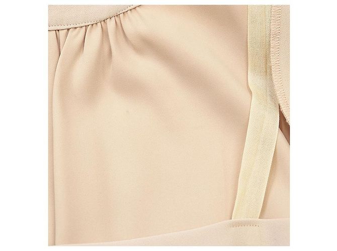 Autre Marque Ärmelloses Kleid aus Polyester von FOXEY NEW YORK Pink Beige - Ansicht 8