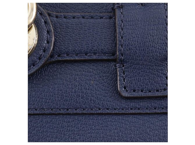 Borsa 2 way in pelle Hamilton di Michael Kors Blu Blu navy - vista 11