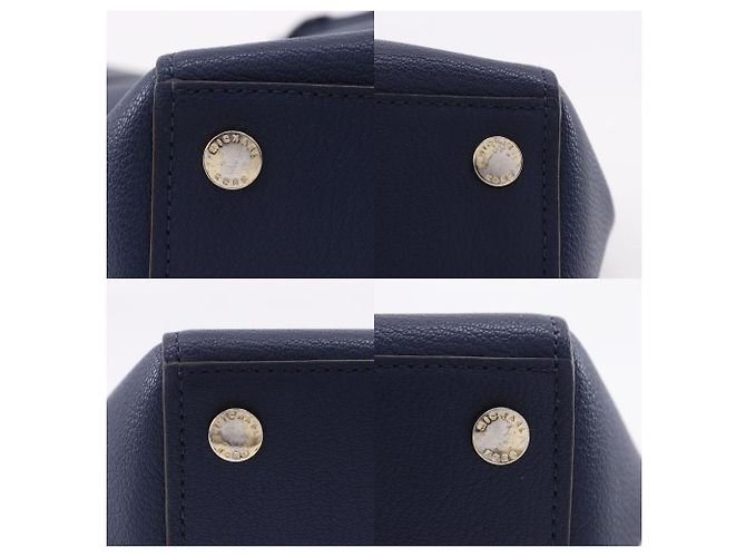 Borsa 2 way in pelle Hamilton di Michael Kors Blu Blu navy - vista 8