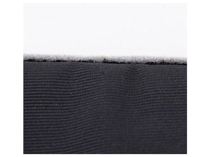 Fendi Logo Nylon Canvas Handtasche Schwarz - Ansicht 16