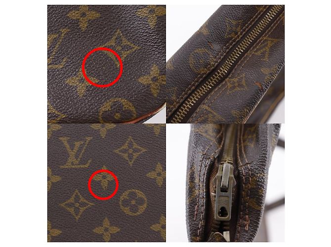 Borsa a Spalla Louis Vuitton Marceau Monogram Marrone - vista 8