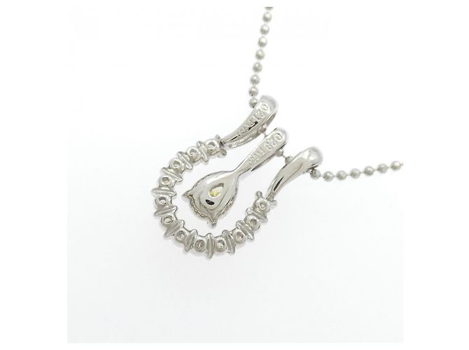 Autre Marque Collana 2way in Diamante PT900 PT850 Argento - vista 4