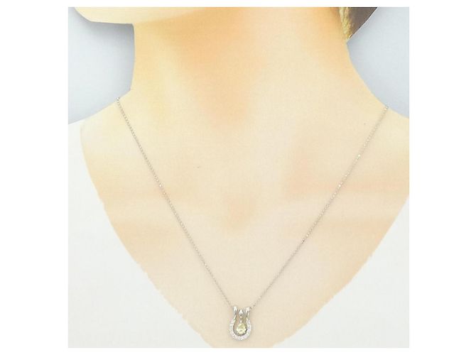 Autre Marque Collana 2way in Diamante PT900 PT850 Argento - vista 7