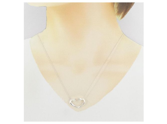 Tiffany & Co Collana Tiffany&Co. Tenderness Heart 925 Silver Argento - vista 6