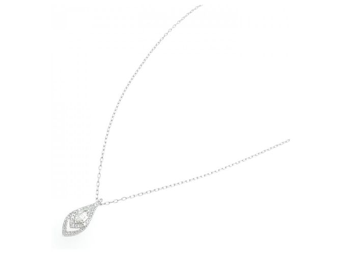 Autre Marque Collana in platino e diamanti Argento - vista 2