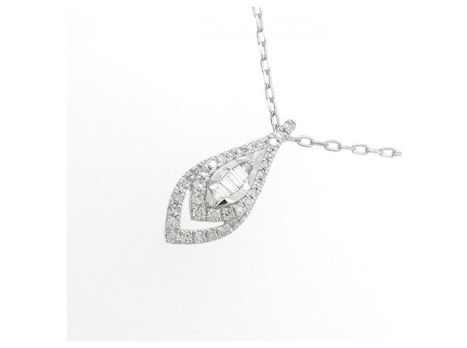Autre Marque Collana in platino e diamanti Argento - vista 3