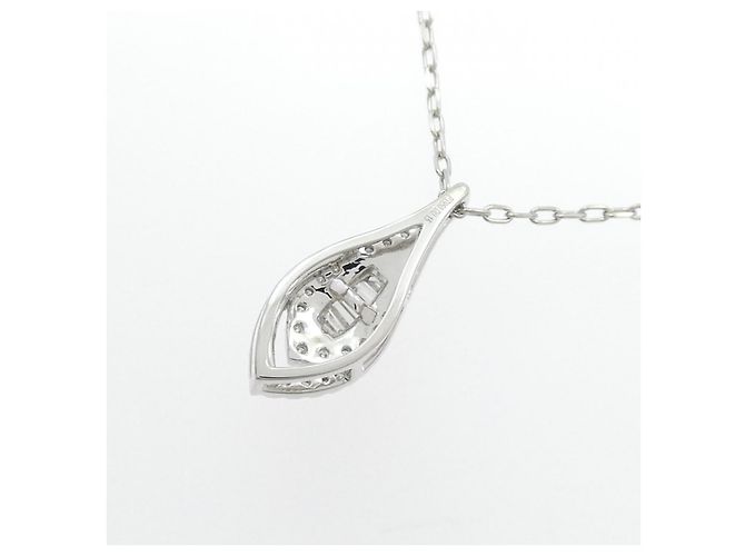 Autre Marque Collana in platino e diamanti Argento - vista 4