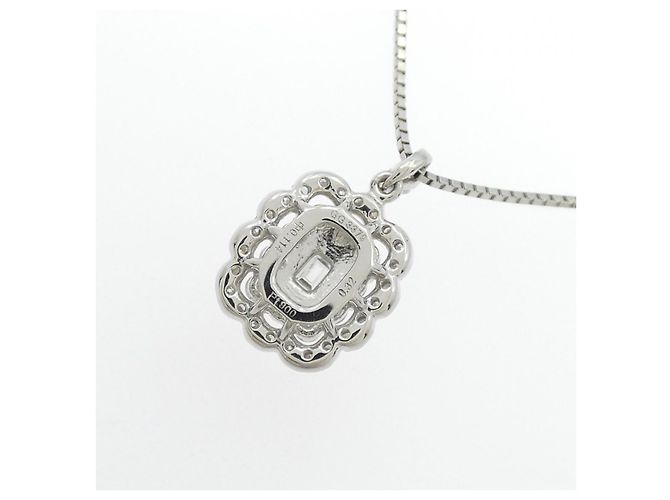 Autre Marque Collana in platino e diamanti Argento - vista 4