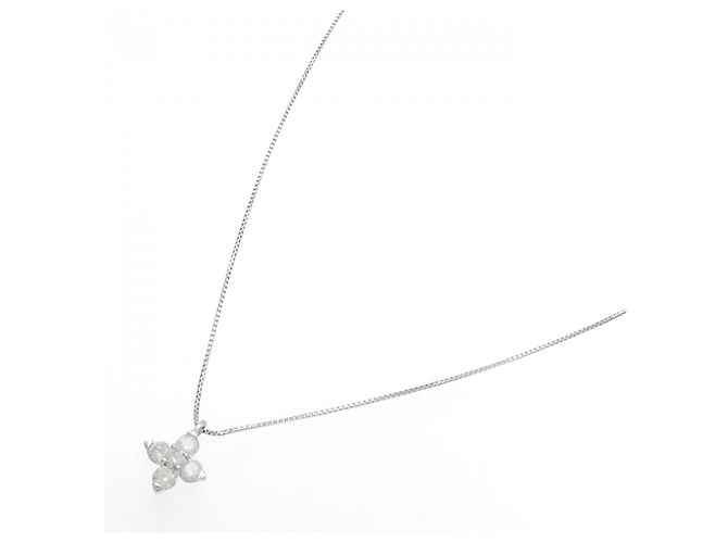 Autre Marque Collana in platino e diamanti Argento - vista 2