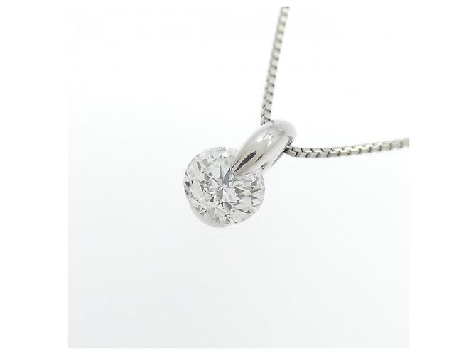 Autre Marque Collana in platino e diamanti Argento - vista 3