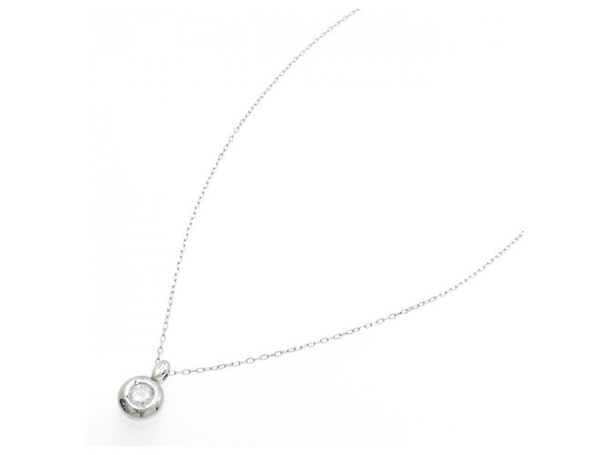 Autre Marque Collana in platino e diamanti Argento - vista 2