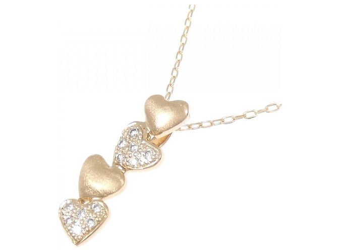 Autre Marque Collana con Diamanti Au750 Rosa - vista 3