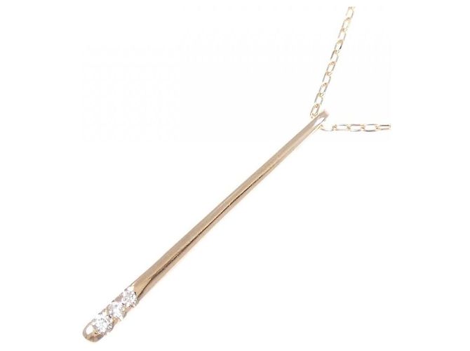 Autre Marque Au750 Diamond Necklace Pink - view 3