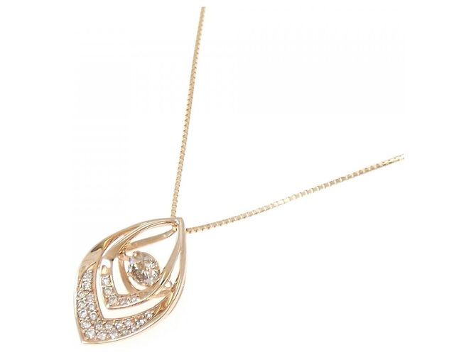 Autre Marque Collana in oro Au750 e diamanti Rosa - vista 2