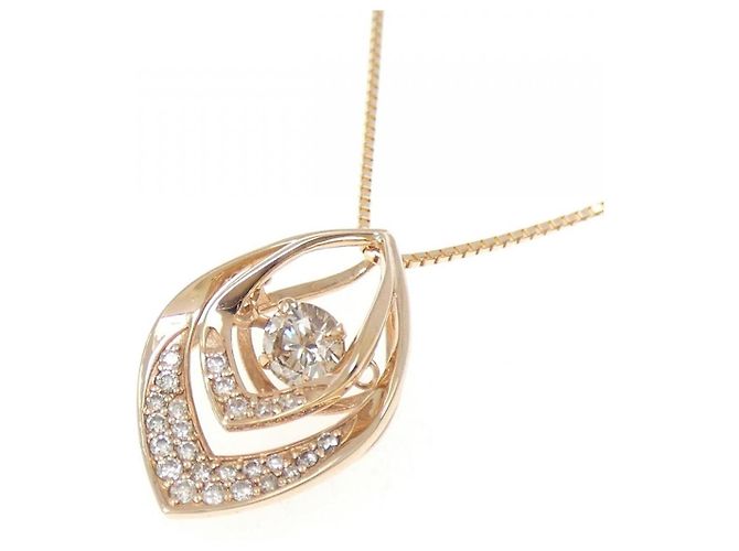 Autre Marque Collana in oro Au750 e diamanti Rosa - vista 3