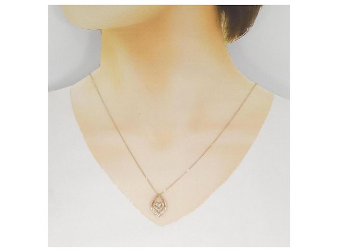Autre Marque Collana in oro Au750 e diamanti Rosa - vista 6