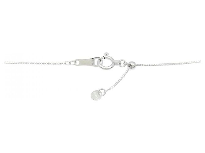 Autre Marque Collana Cross Diamond in Au750 Argento - vista 5
