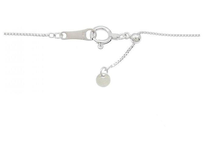 Autre Marque Collana Fiore in Diamanti Au750 Argento - vista 5