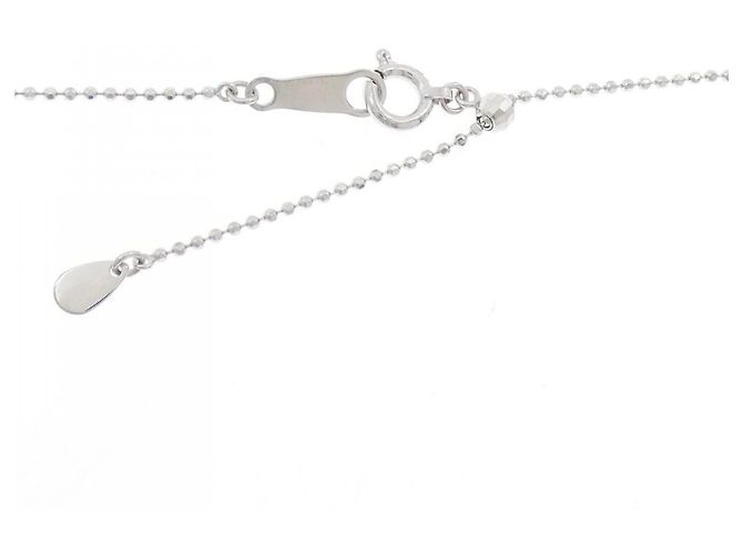 Autre Marque Collana in oro bianco Au750 e diamanti Argento - vista 5