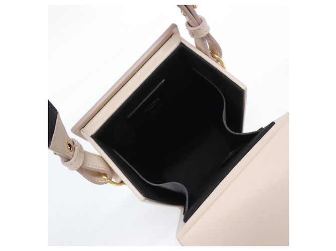 Fendi 8BT339 ADP6 Borsa a tracolla in pelle di vitello Rosa - vista 9