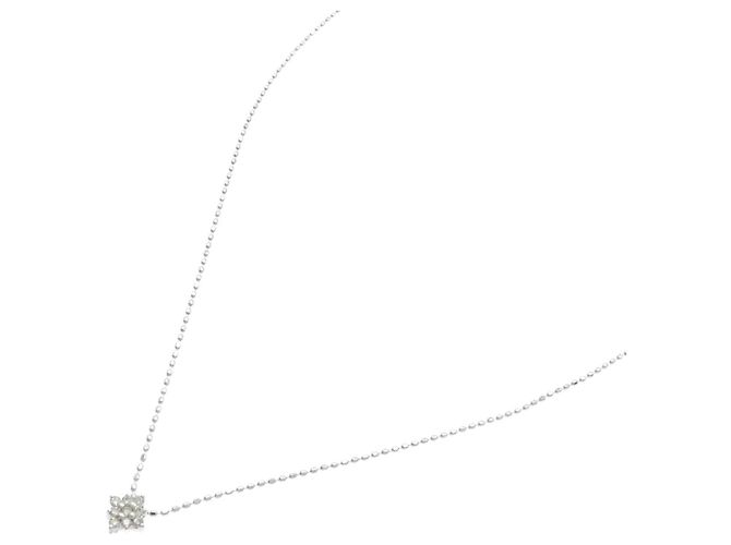 Autre Marque Collana con Diamanti Au750 Argento - vista 2