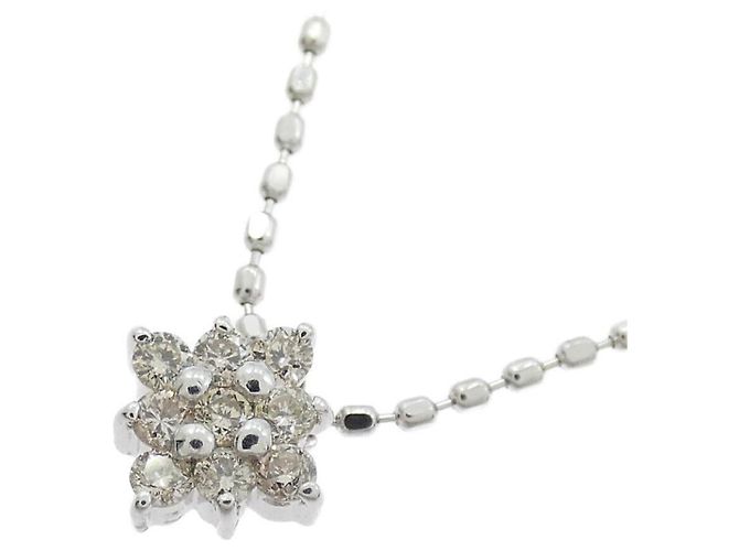 Autre Marque Collana con Diamanti Au750 Argento - vista 3