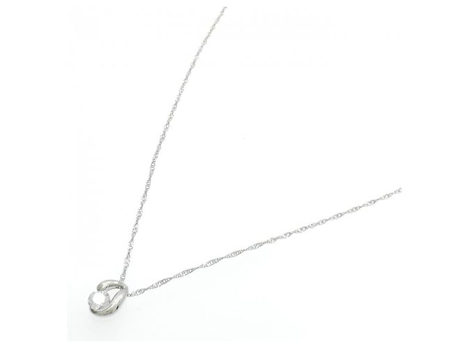 Autre Marque Collana di Diamanti PT900 PT850 Argento - vista 2