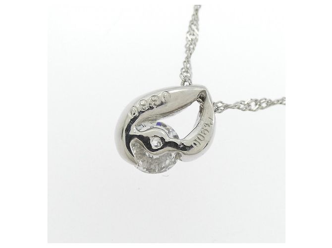 Autre Marque Collana di Diamanti PT900 PT850 Argento - vista 4