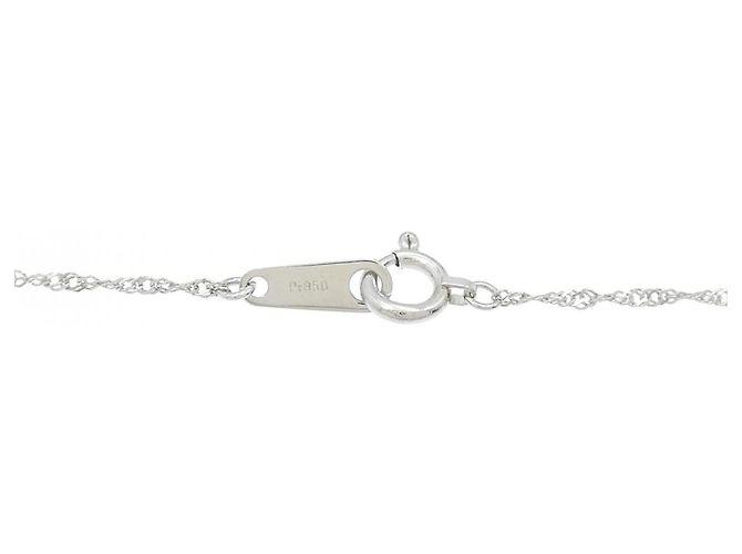 Autre Marque Collana di Diamanti PT900 PT850 Argento - vista 5