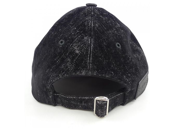 Casquette Loewe Noire en Coton - vue 5