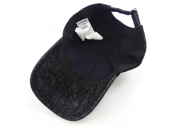 Casquette Loewe Noire en Coton - vue 6