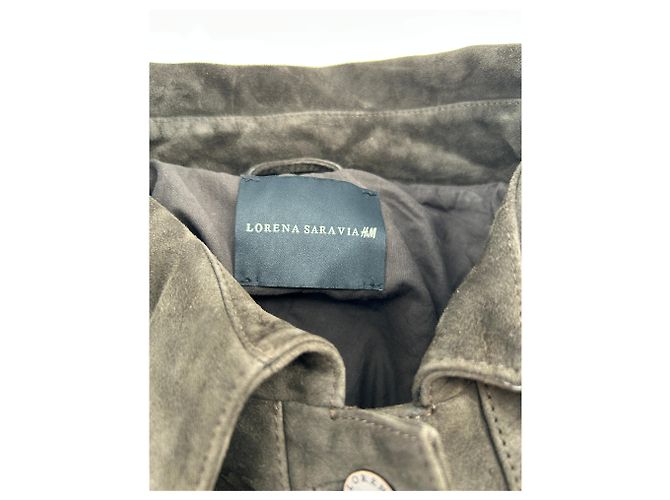 Isabel Marant Pour H&M Braune Fransenjacke Lorena Saravia - Ansicht 5