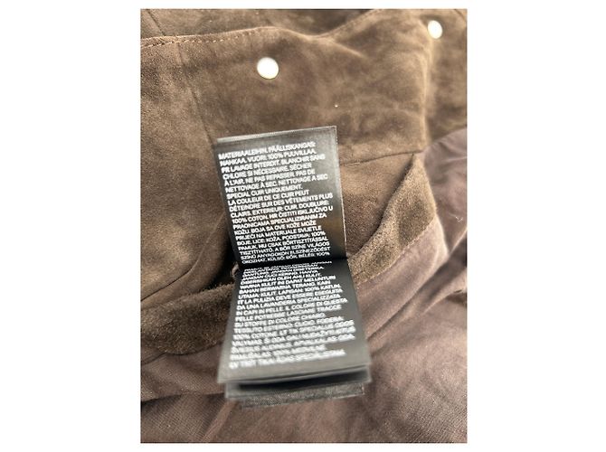 Isabel Marant Pour H&M Braune Fransenjacke Lorena Saravia - Ansicht 7